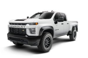 Chevrolet Silverado 2500 HD Fender Flares - Husky Liners - Extend-A-Fender - Matte Black - `20-`25